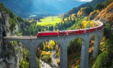 BERNİNA EXPRESS İLE  BİR AVRUPA MASALI TURU PEGASUS HAVA YOLLARI İLE 7 GECE Sabah Bergamo gidiş – Öğlen Bergamo dönüş || 17170||22837